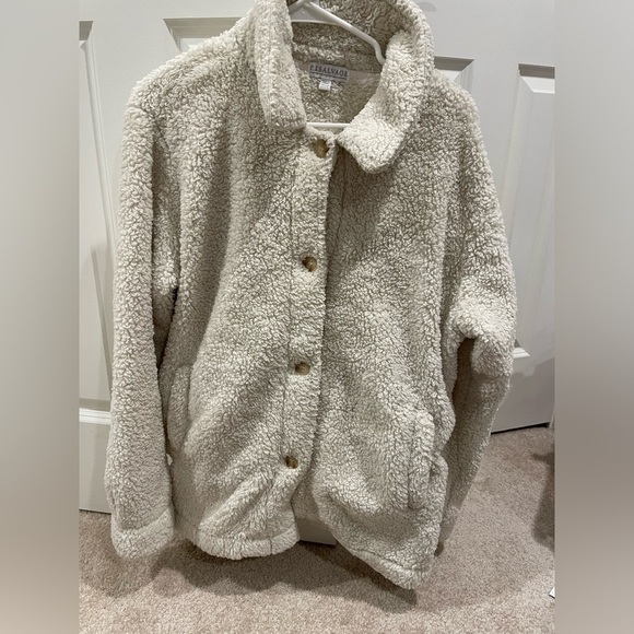 Sherpa Button Up Jacket - Picture 1 of 5